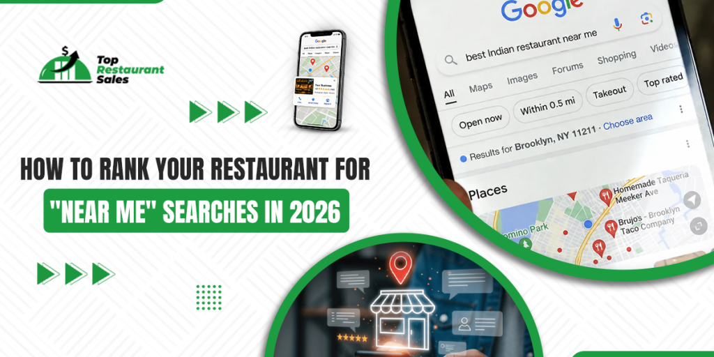 rank restaurant for near me searches