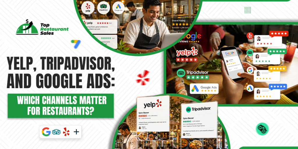 Yelp Tripadvisor and Google Ads